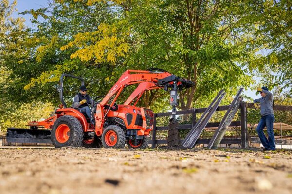 LA526 FRONT LOADER W 2 LEVER QUICK ATTACH 66" BUCKET - Image 5